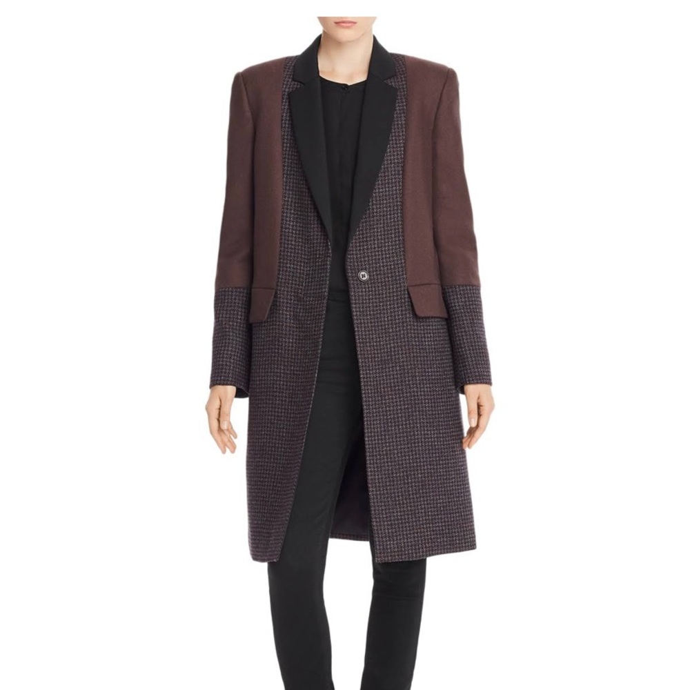 NWT Equipment Blocked Aristide Coat